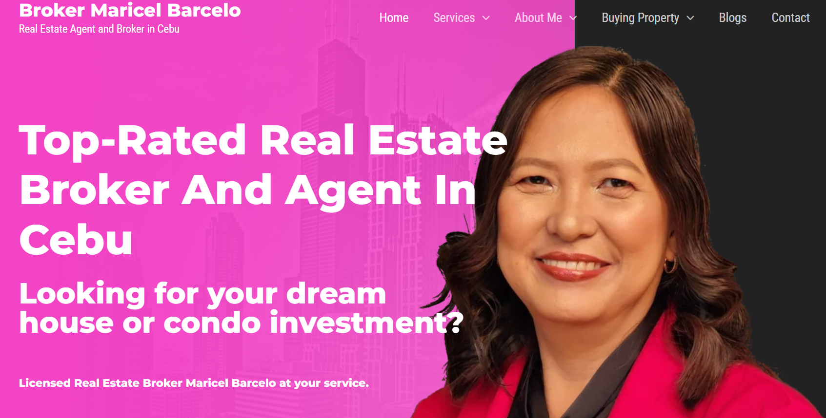 Broker Maricel Barcelo Profile